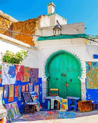 Morocco Asilah diamond painting