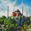 Mosque Hagia Sophia Turkey diamond painting