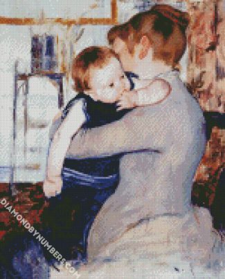 Mother And Child By Cassatt diamond painting