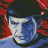 Mr Spock Star Trek Illustration diamond painting