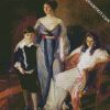 Mrs Ira Nelson Morris And Her Children By Sorolla diamond painting