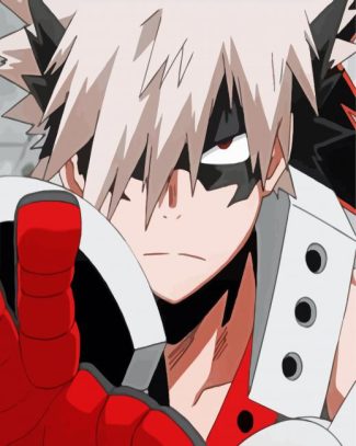 My Hero Academia Character Bakugo diamond painting