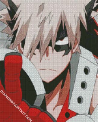 My Hero Academia Character Bakugo diamond painting