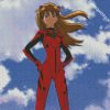 Neon Genesis Evangelion Asuka diamond painting