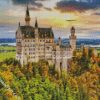 Neuschwanstein Castle In Bavaria Germany diamond painting