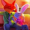 Nick Wilde And Judy Hopps Zootropolis diamond painting