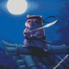 Ninja Hamster diamond painting