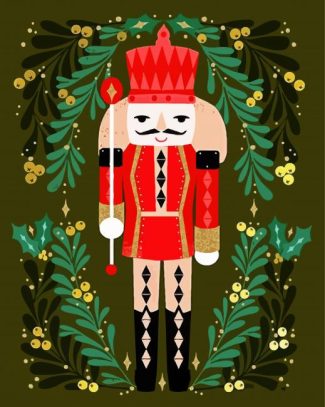 Nutcracker diamond painting