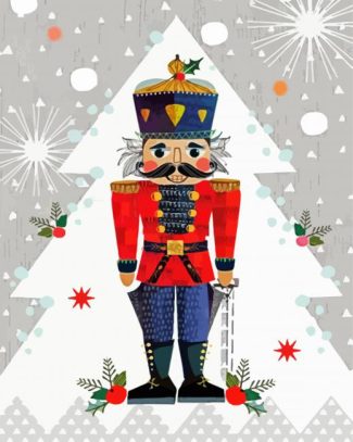 Nutcracker Illustration diamond painting