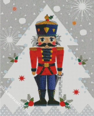 Nutcracker Illustration diamond painting