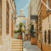 Old Streets In Baku diamond painting