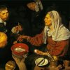 Old Woman Frying Eggs Velazquez diamond painting