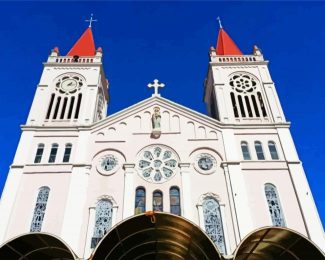 Our Lady Of Atonement Cathedral Baguio diamond painting