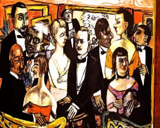 Paris Society By Max Beckmann diamond painting