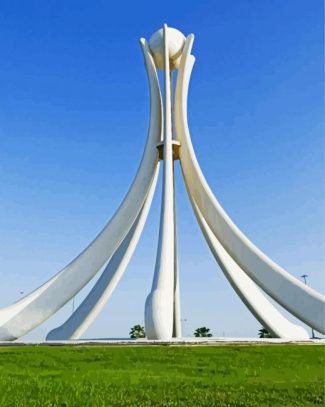 Pearl Roundabout Bahrain diamond painting