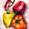 Peppers Vegetable diamond painting