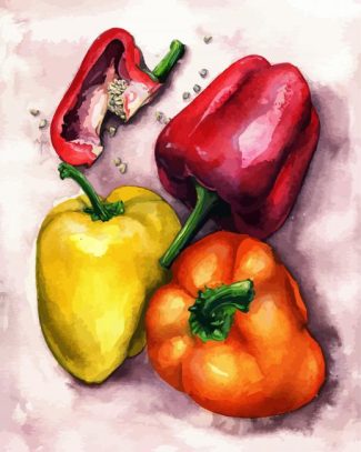 Peppers Vegetable diamond painting