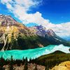 Peyto Lake Canada diamond painting