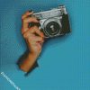 Photographer Hand diamond painting