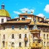 Piazza Duomo Trento Trentino diamond painting