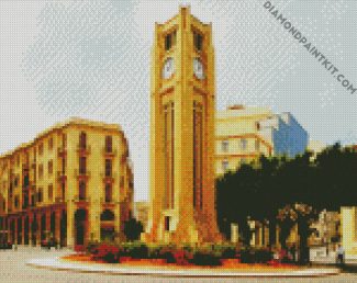 Place De L'etoile Beirut diamond painting