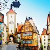 Plonlein Rothenburg Ob Der Tauber Town diamond painting