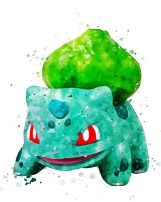 Pokemon Anime Bulbasaur diamond painting