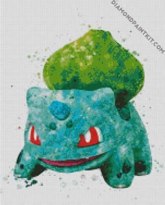 Pokemon Anime Bulbasaur diamond painting