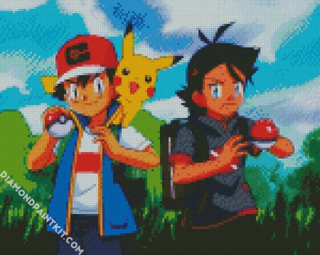 Pokemon Characters diamond painting