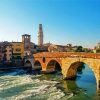 Ponte Pietra Verona Italy diamond painting