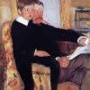 Portrait Of Alexander Cassat And His Son By Cassatt diamond painting