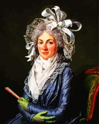 Portrait Of Madame De Genlis Guiard diamond painting