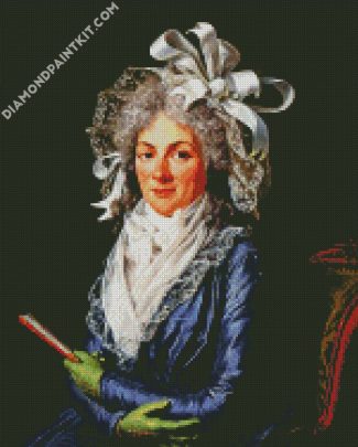 Portrait Of Madame De Genlis Guiard diamond painting