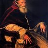 Portrait Of Pope Paul III Tiziano diamond painting