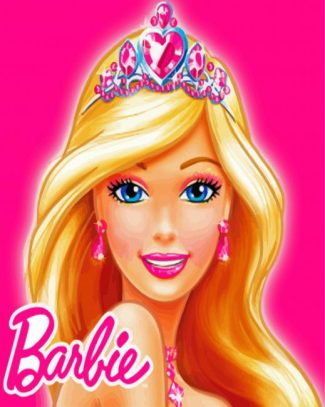 Princess Barbie diamond painting