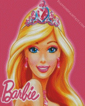 Princess Barbie diamond painting