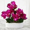 Purple Bougainvillea Vase diamond painting