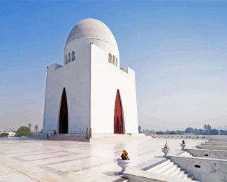 Quaid Azam Mausoleum Karachi diamond painting