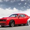 Red Hellcat Car diamond painting