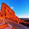 Red Rocks Park Colorado diamond painting