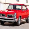 Red GTO Car diamond painting