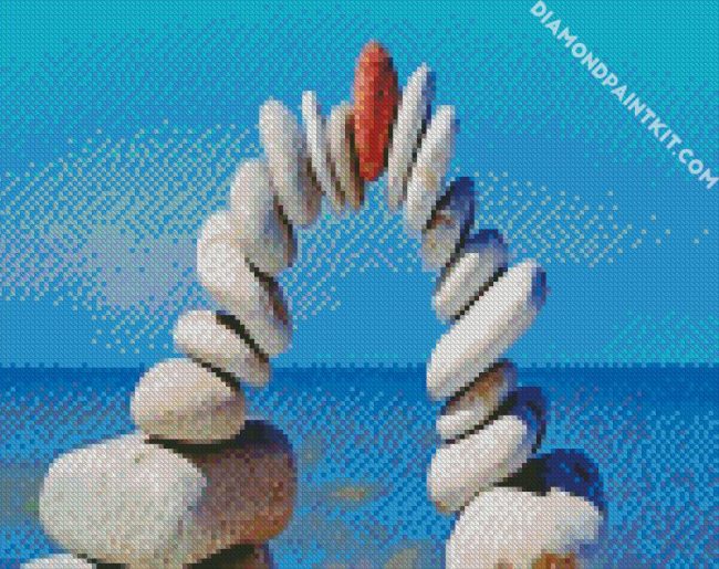 Rock Balance diamond painting