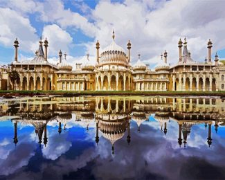 Royal Pavilion Brighton diamond painting