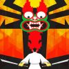 Samurai Jack Vs Aku diamond painting