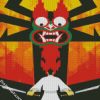 Samurai Jack Vs Aku diamond painting