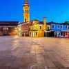 San Martino Burano Italy diamond painting