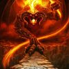 Scary Balrog diamond painting