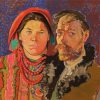 Self Portrait With Wife Wyspianski diamond painting