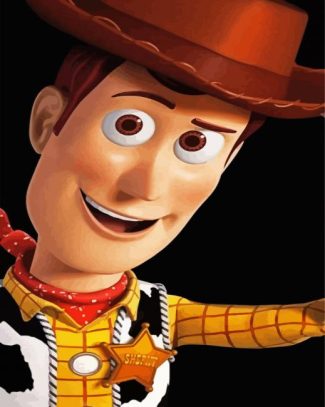 Sheriff Woody From Toy Story diamond painting