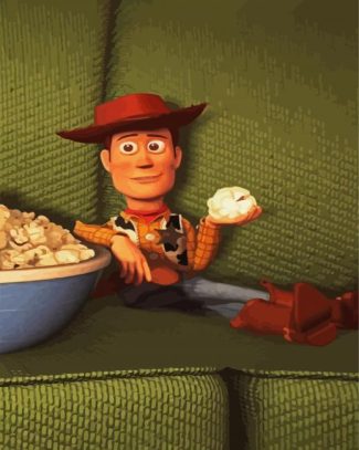 Sheriff Woody diamond painting